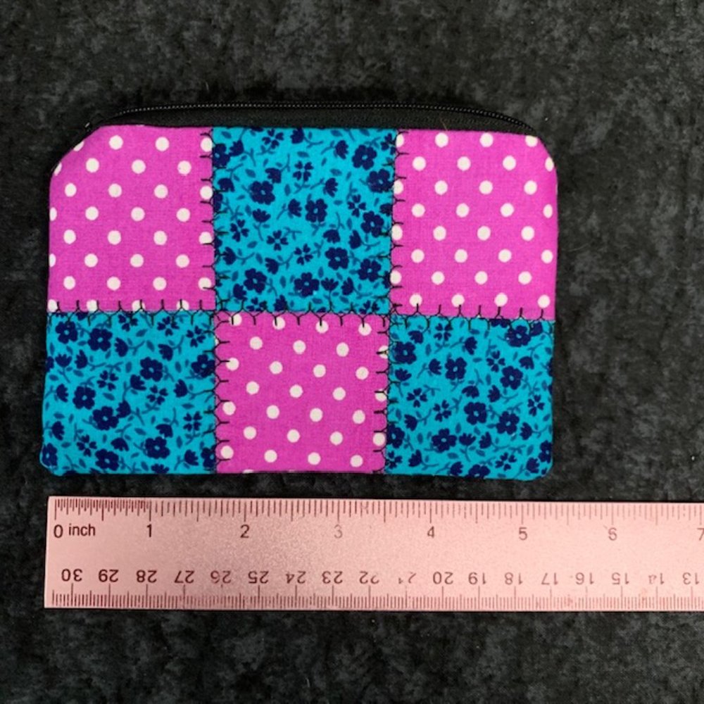 Quilted Wallet/Coin Pouch - Picture 5 of 7